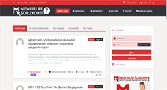 Desktop Screenshot of memurlarsoruyor.com